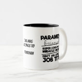 Tasse 2 Couleurs Titre du travail paramétrique (Devant droit)