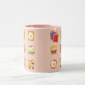 Tasse 2 Couleurs Toast de brunch (Centre)