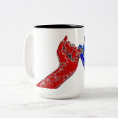 Tasse 2 Couleurs together we will overcome (Devant gauche)
