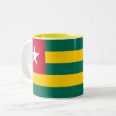 Tasse 2 Couleurs Togo (Devant gauche)