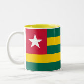 Tasse 2 Couleurs Togo (Gauche)