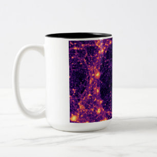 Tasse 2 Couleurs Toile cosmique
