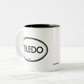 Tasse 2 Couleurs Toledo, Ohio (Devant gauche)
