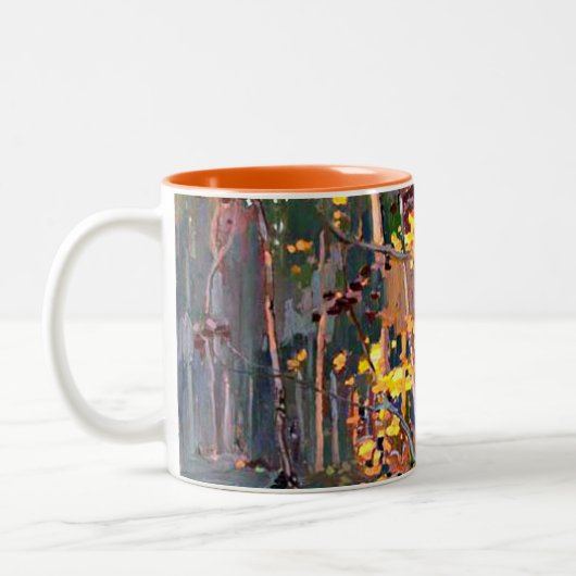 Tasse 2 Couleurs Tom Thomson art : Érables (Gauche)