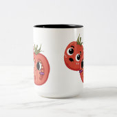 Tasse 2 Couleurs Tomate en admiration (Centre)