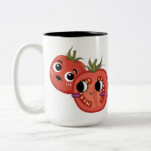 Tasse 2 Couleurs Tomate en admiration (Gauche)