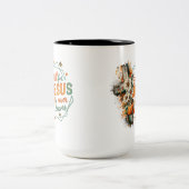 Tasse 2 Couleurs Tombe Pour Jésus... (Centre)