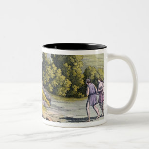 Tasse 2 Couleurs Tombeau de Sun, Pérou, de 'Le Costume Ancien et d