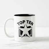 Tasse 2 Couleurs Top 10 (Gauche)