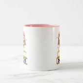 Tasse 2 Couleurs Top Cadeaux de fin d'études 2025 (Centre)