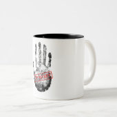 Tasse 2 Couleurs Top Secret Mug. (Devant droit)