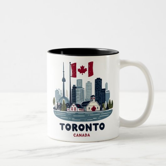 Tasse 2 Couleurs Toronto (Droit)
