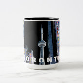 Tasse 2 Couleurs Toronto, Canada en graffiti (Centre)