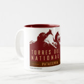 Tasse 2 Couleurs Torres del Paine-Tasse (Devant gauche)