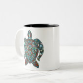 TASSE 2 COULEURS TORTOISE (Devant gauche)