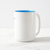 Tasse 2 Couleurs tortue (Devant droit)