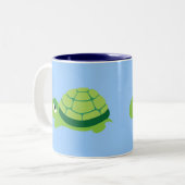 Tasse 2 Couleurs tortue (Devant gauche)