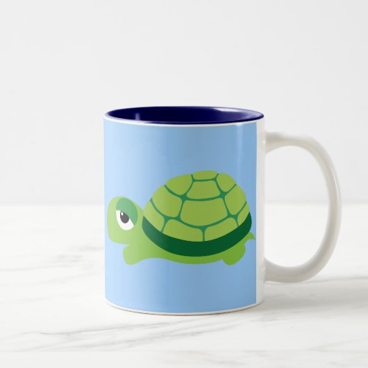 Tasse 2 Couleurs tortue (Droit)