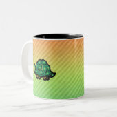 Tasse 2 Couleurs Tortue (Devant gauche)