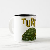 Tasse 2 Couleurs Tortue (Devant gauche)