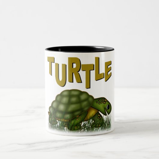 Tasse 2 Couleurs Tortue (Centre)