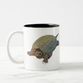 Tasse 2 Couleurs Tortue commune - Chelydra serpentina (Gauche)