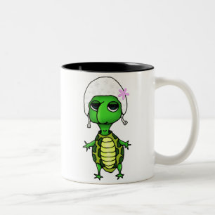 Tasse 2 Couleurs Tortue de natation