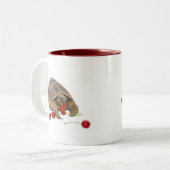 Tasse 2 Couleurs Tortue et fraises de Hermann (Devant gauche)