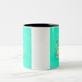 Tasse 2 Couleurs Tortue Girly (Centre)