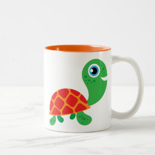 Tasse 2 Couleurs Tortue impressionnante