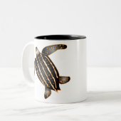 Tasse 2 Couleurs Tortue luth (Devant gauche)