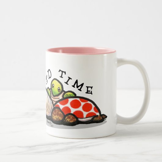 Tasse 2 Couleurs Tortues de l'île (Droit)