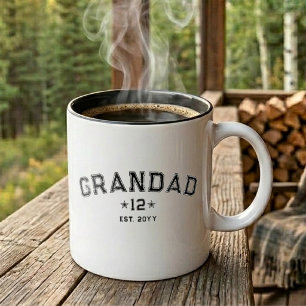Tasse 2 Couleurs Total des Grands Université Grand-père Est Année H