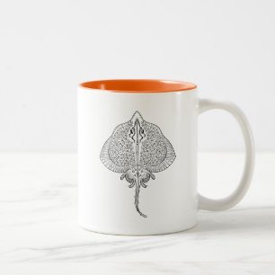 Tasse 2 Couleurs Totem inspiré de pastenague