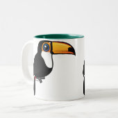Tasse 2 Couleurs Toucan de Toco (Devant gauche)