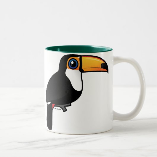 Tasse 2 Couleurs Toucan de Toco (Droit)
