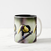 Tasse 2 Couleurs Toucan du Costa Rica (Devant droit)