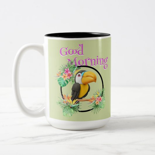 Tasse 2 Couleurs Toucan Good Morning (Gauche)