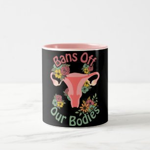Tasse 2 Couleurs Touche pas à notre corps