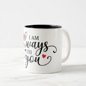 Tasse 2 Couleurs Toujours avec vous/Mémorial Cardinal (Devant droit)