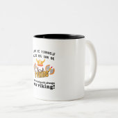 Tasse 2 Couleurs Toujours être un viking (Devant droit)
