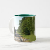 Tasse 2 Couleurs Tour de côté de pays (Devant gauche)