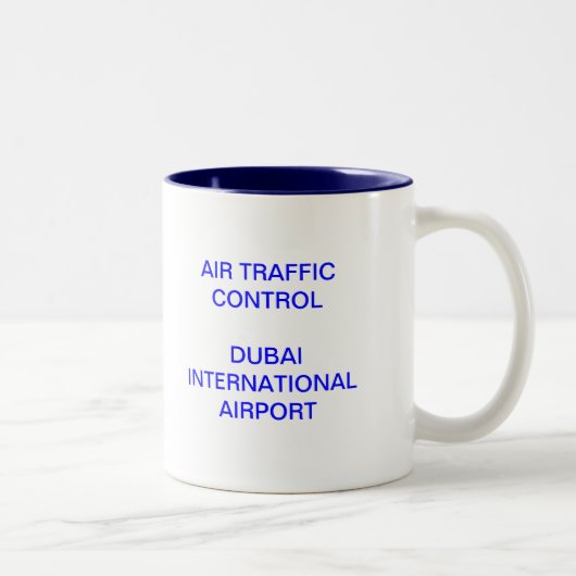 Tasse 2 Couleurs Tour de Dubaï (Droit)