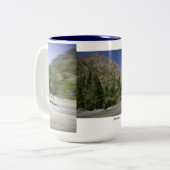 Tasse 2 Couleurs "Tour de la mort" par Woodfords (Devant gauche)