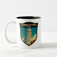 Tour de Pise Italie Voyage Art Vintage