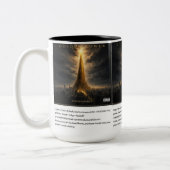 Tasse 2 Couleurs Tour dorée (Gauche)