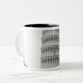 Tasse 2 Couleurs Tour penchée de Pise (Devant gauche)