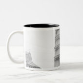 Tasse 2 Couleurs Tour penchée de Pise (Gauche)
