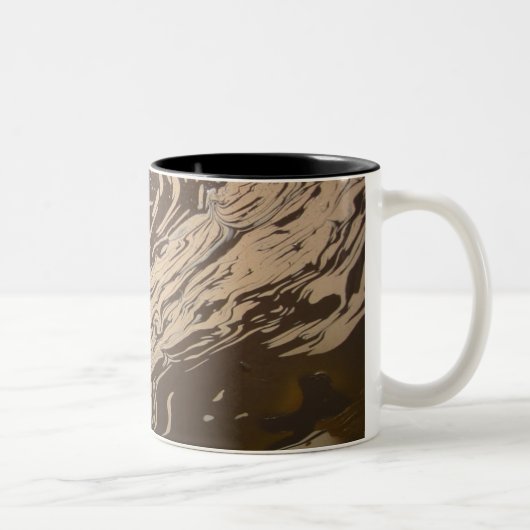 Tasse 2 Couleurs Tourbillon Yin Yang (Droit)