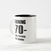 Tasse 2 Couleurs Tourner 70 C'Est Comme Tourner 21 En Celsius (Devant gauche)